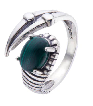 S925 Sterling Silver Ring with Cube Sugar Gems