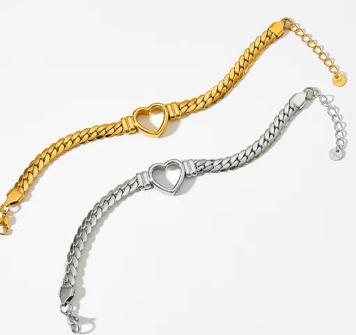 Hip-hop Love Woven Bracelet - European & American Style