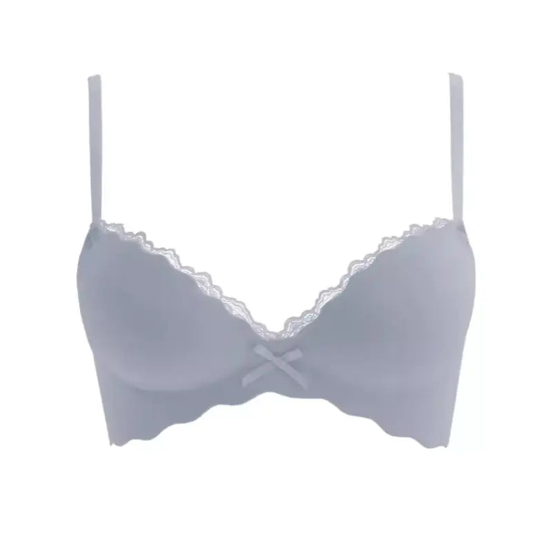 Seamless Push-Up Wireless Bra Set for Small Bust