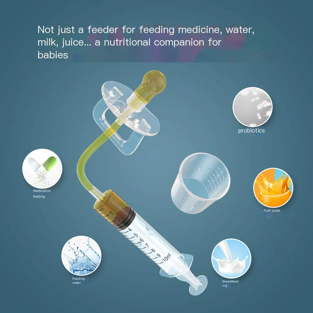 Choke-Proof Baby Medicine Syringe