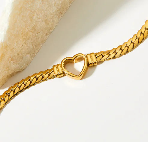 Hip-hop Love Woven Bracelet - European & American Style