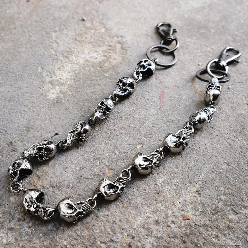Metal Skull Pants Chain