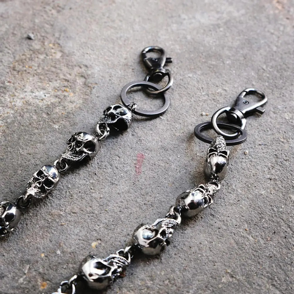 Metal Skull Pants Chain