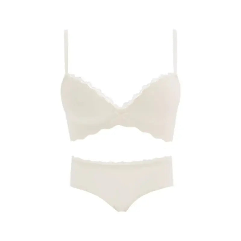 Seamless Push-Up Wireless Bra Set for Small Bust
